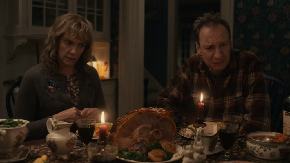 Toni Collette and David Thewlis in I'm Thinking of Ending Things