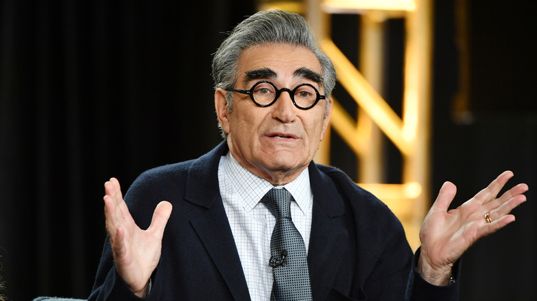 Eugene Levy talking