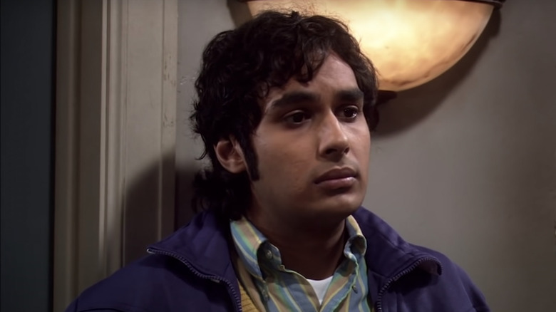 Raj Koothrappali looking defeated