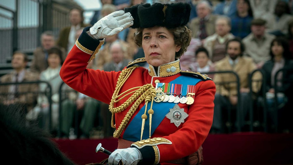 Olivia Colman as Queen Elizabeth II on Netflix's The Crown