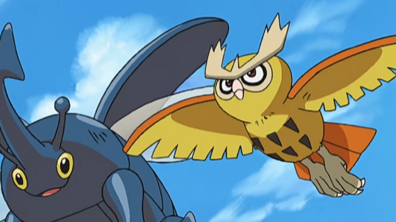 Noctowl flying