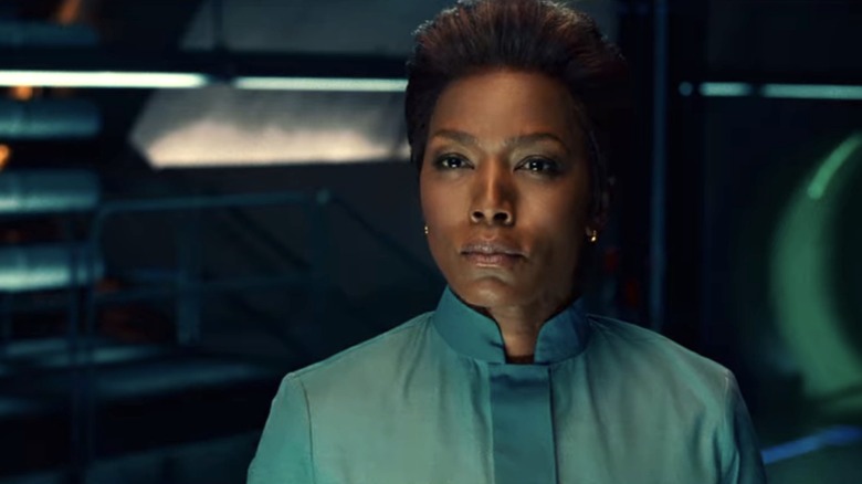 Angela Bassett being concerned