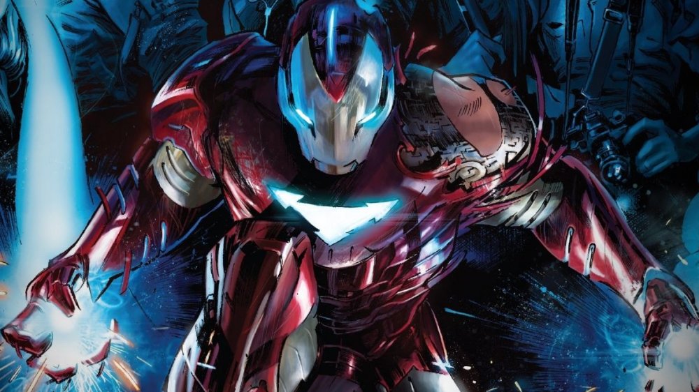 Tony Stark, AKA Iron Man, from Marvel Comics