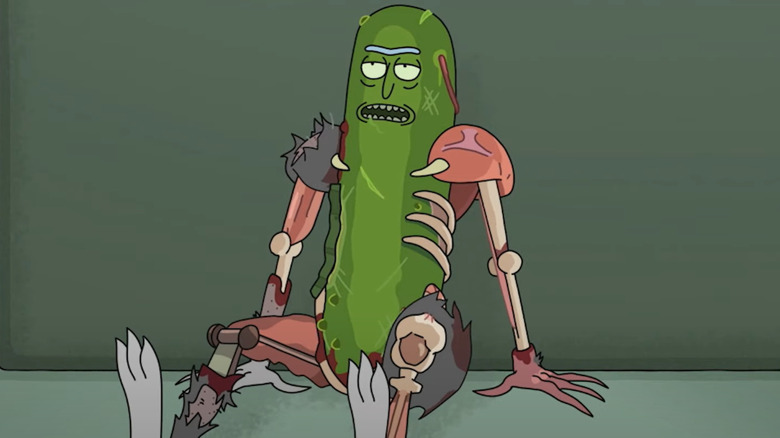 Pickle Rick rat limbs