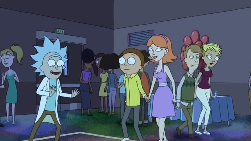 Tiny Rick dancing