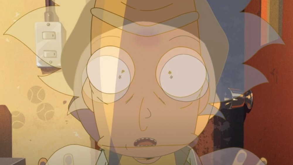 Rick and Morty superimposed in genociders short