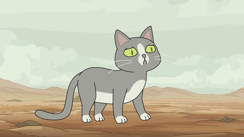 Talking Cat on Rick and Morty