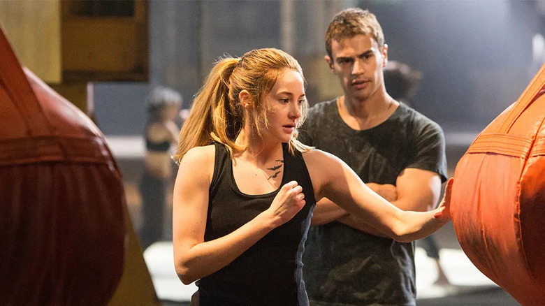 Tris training for Dauntless in Divergent