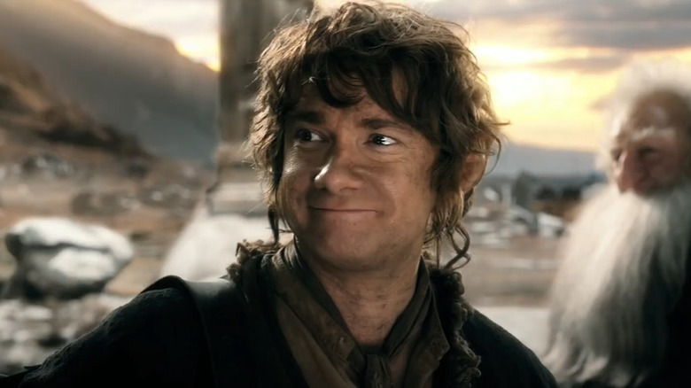 Bilbo Baggins in the "Hobbit" trilogy