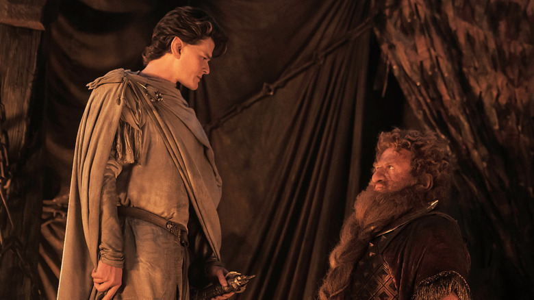 Elrond and Prince Durin IV talking