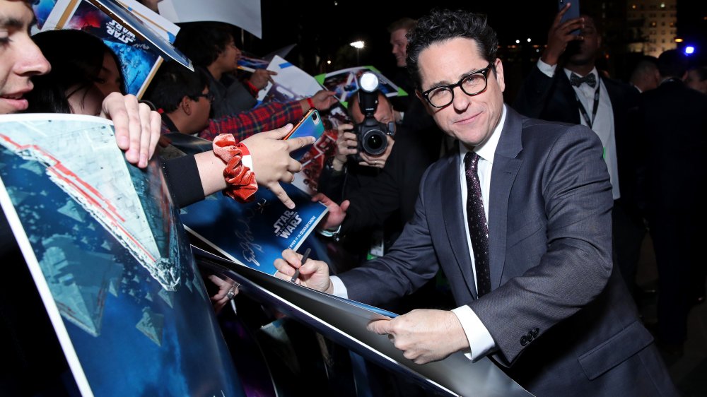 J. J. Abrams at the premiere of The Rise of Skywalker