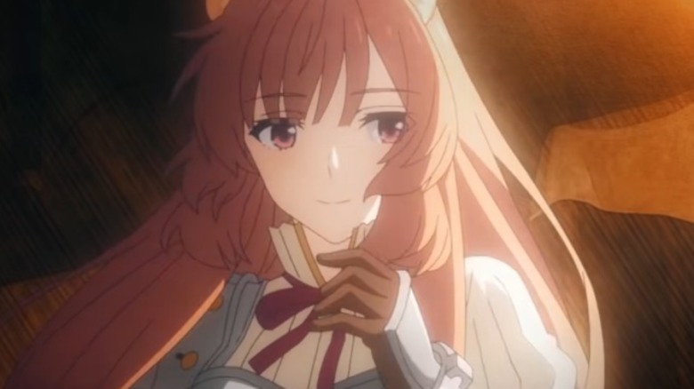 Raphtalia looking proud