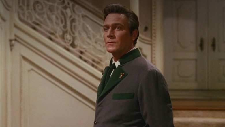 Captain Georg von Trapp standing