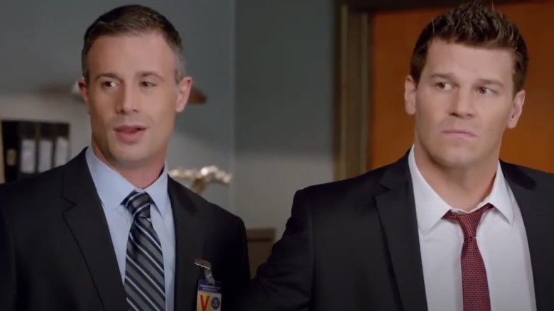 Freddie Prinze Jr. and David Boreanaz in Bones