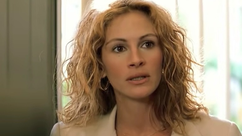 Julia Roberts looking intense