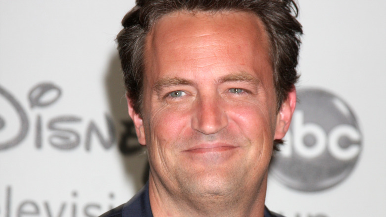 matthew perry smiling