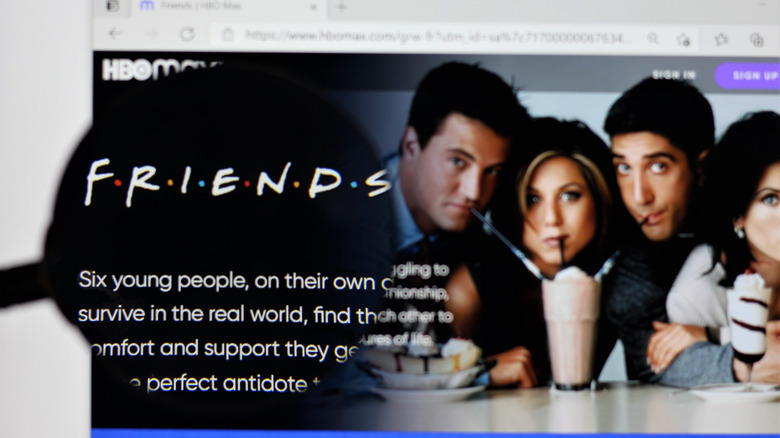 friends tv show logo hbo