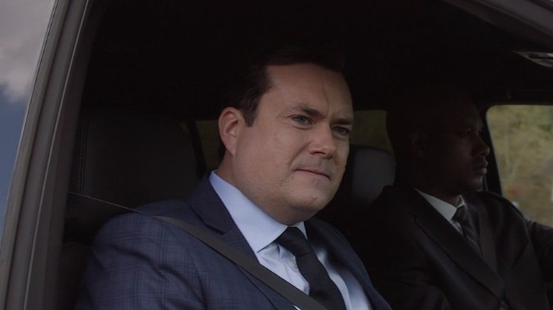 Kristian Bruun's unnamed bad guy in a car