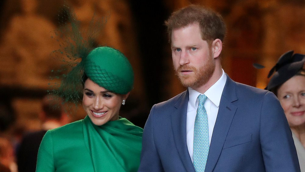 Meghan Markle and Prince Harry on a royal outing