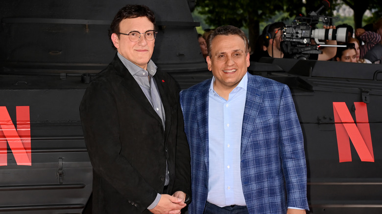 Joe and Anthony Russo posing at event