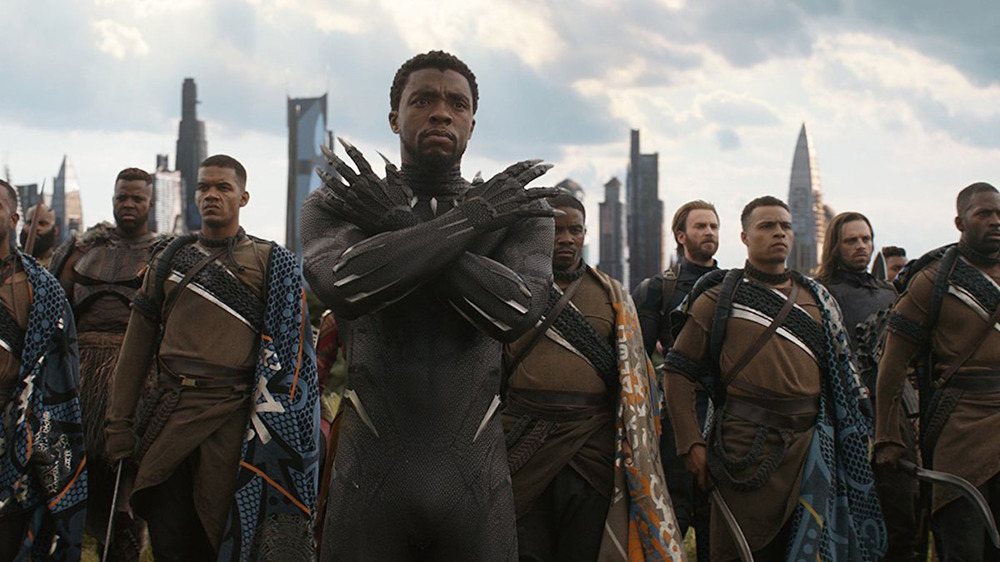Chadwick Boseman in Avengers: Infinity War