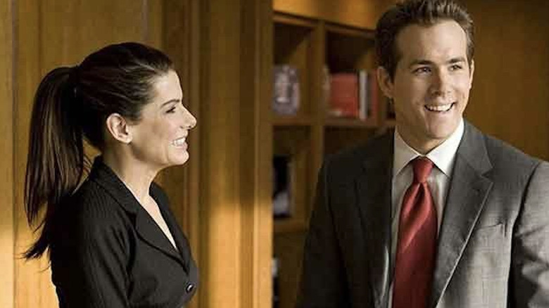 Ryan Reynolds and Sandra Bullock in "The Proposal"