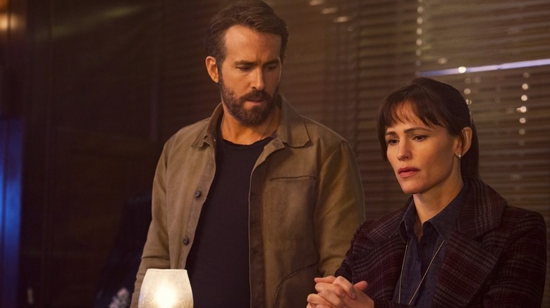 Ryan Reynolds and Jennifer Garner in The Adam Project