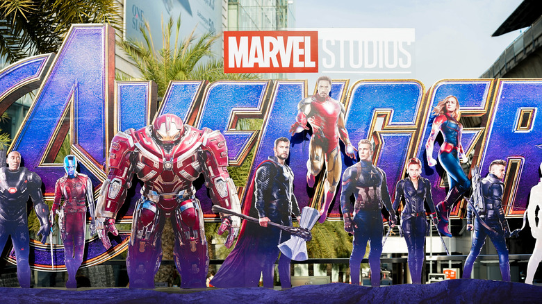 Avengers Endgame character cutouts