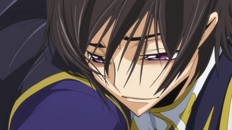 Dying Lelouch on Suzaku's shoulder