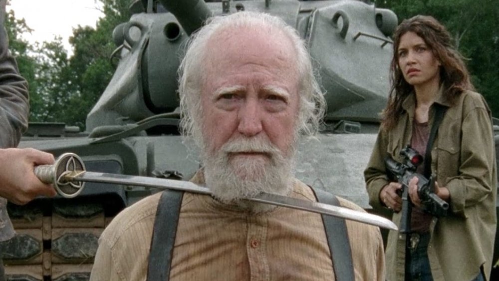 Scott Wilson as Hershel Greene on The Walking Dead