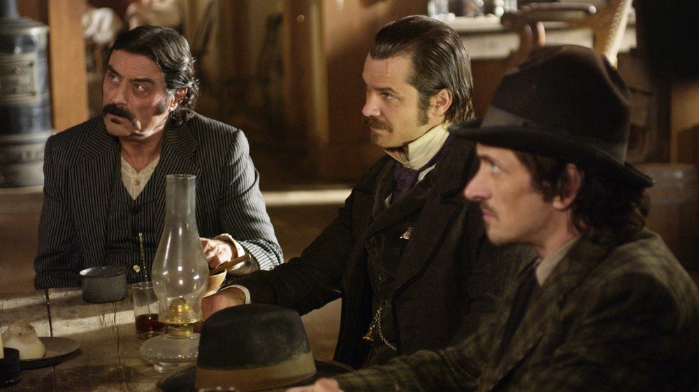 The cast of Deadwood