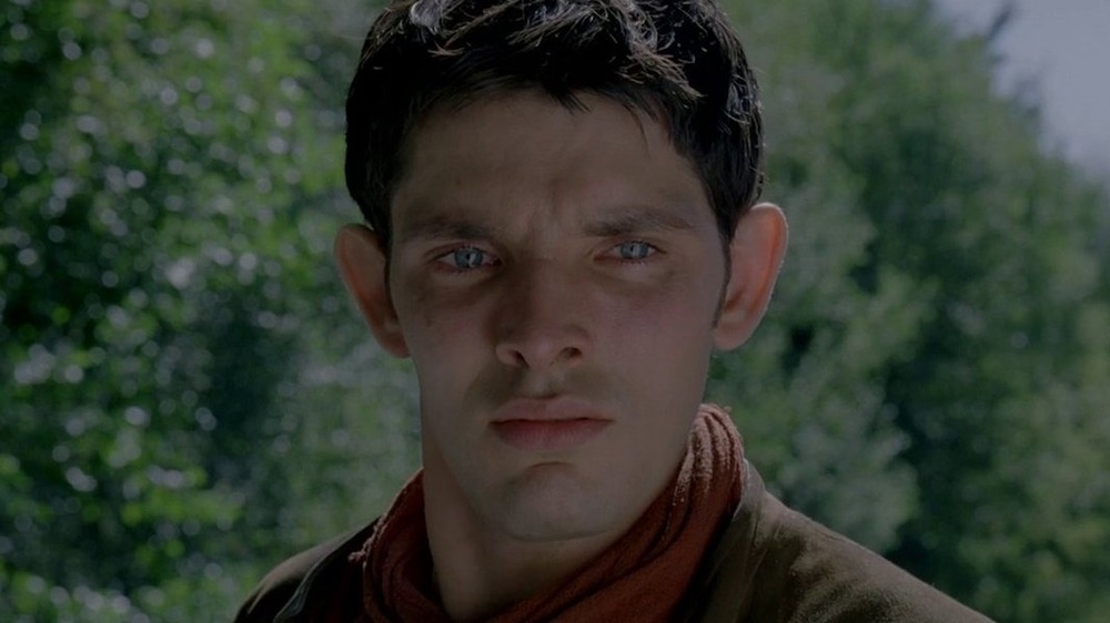 Merlin looking teary