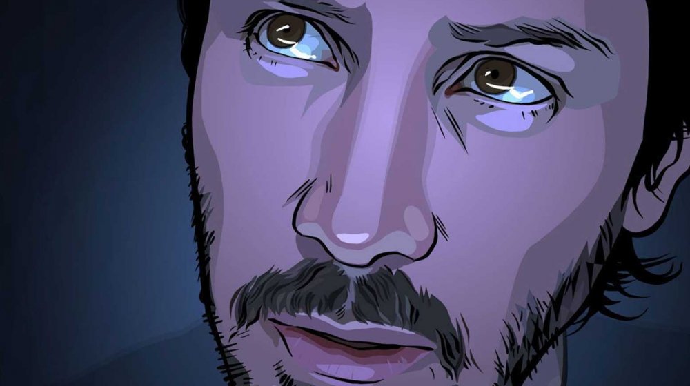 Keanu Reeves as Bob Arctor in A Scanner Darkly