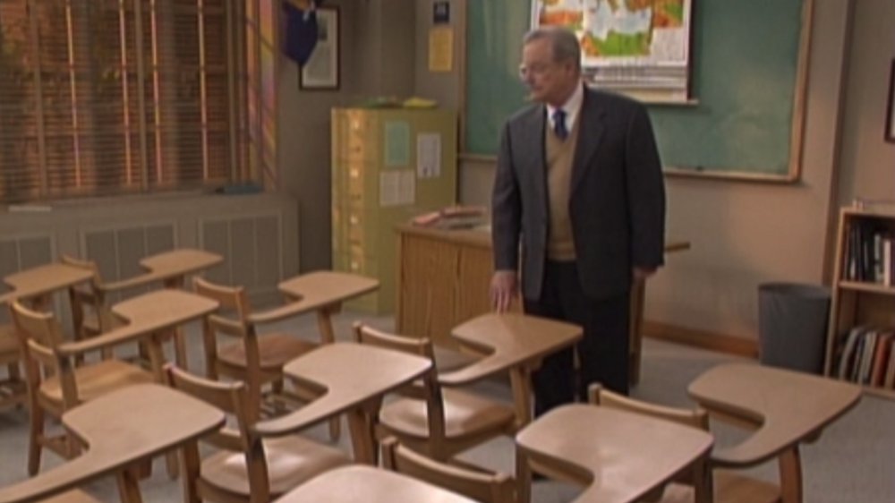 Cory and friends say goodbye to Mr. Feeny