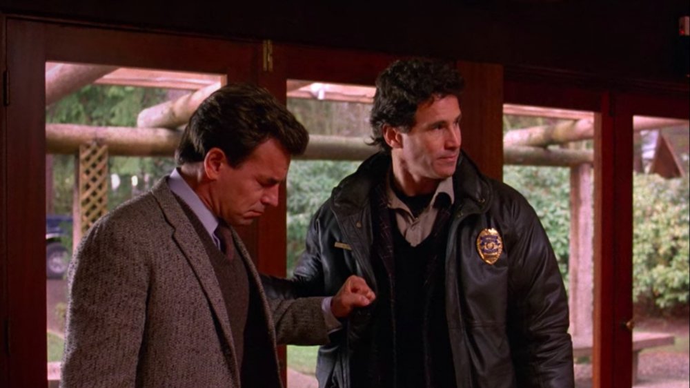 Leland and Sheriff Truman in Twin Peaks