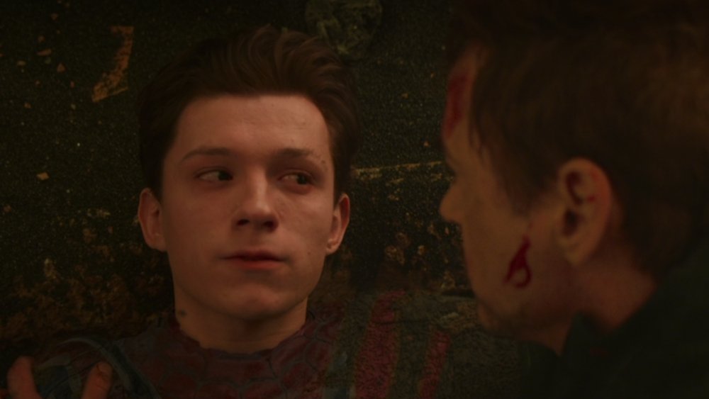 Tom Holland in Avengers: Infinity War