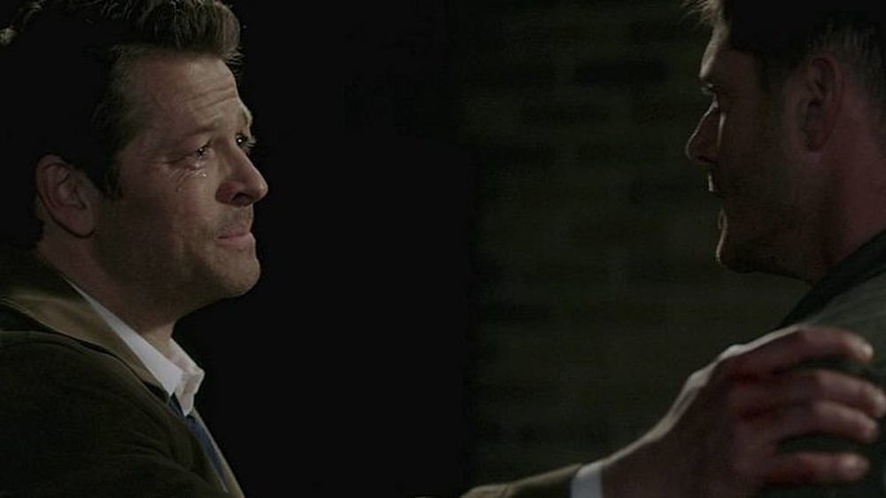 Cas says goodbye to Dean