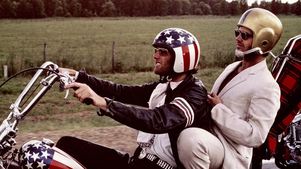 Jack Nicholson and Peter Fonda in Easy Rider