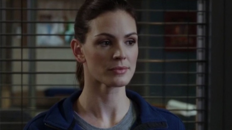 Rebecca looks right Chicago Fire