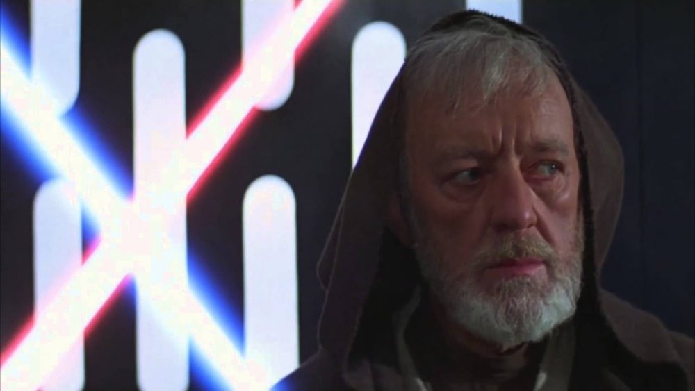 Alec Guinness in Star Wars: A New Hope