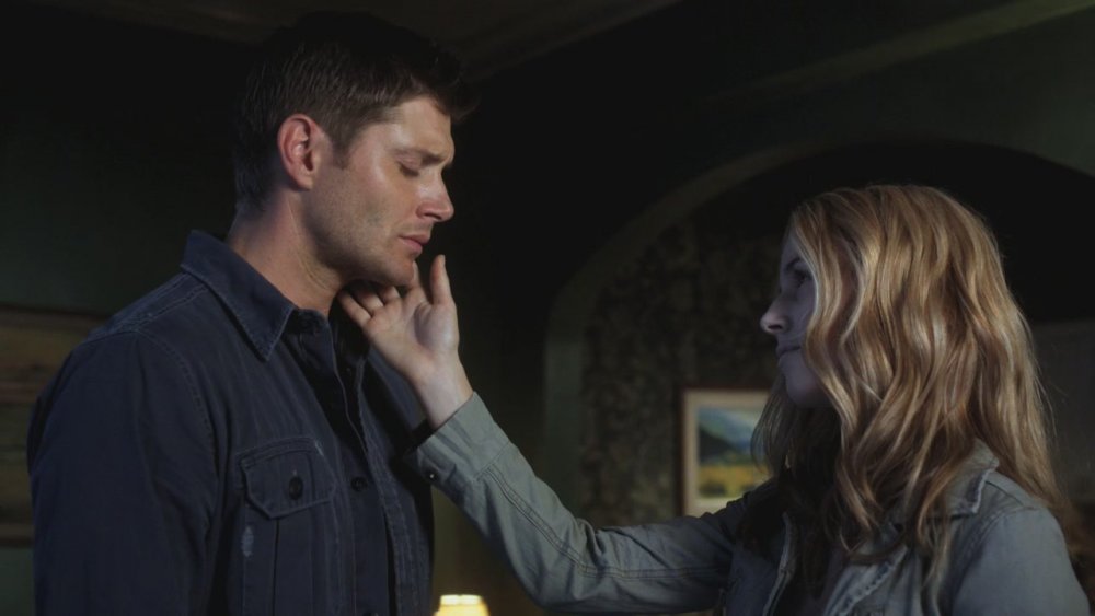 Jo caresses Dean