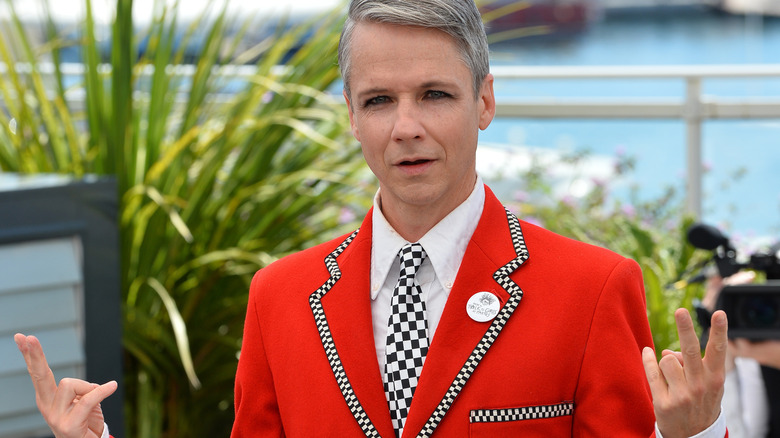 John Cameron Mitchell Red Suit