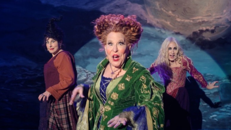 The Sanderson Sisters singing