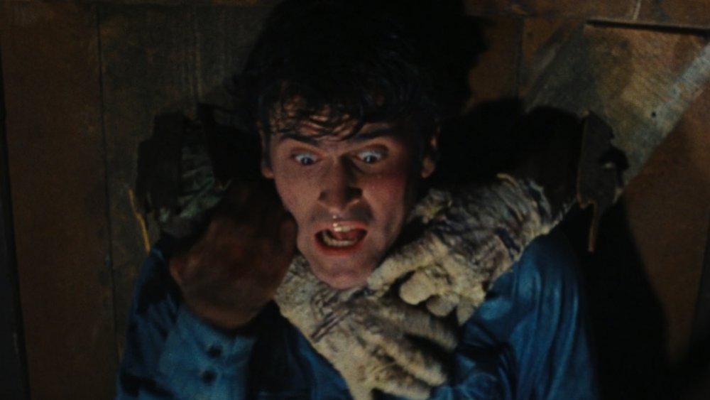 Bruce Campbell in The Evil Dead