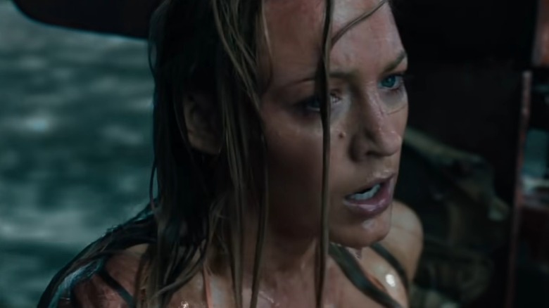 Terrified Blake Lively in the water