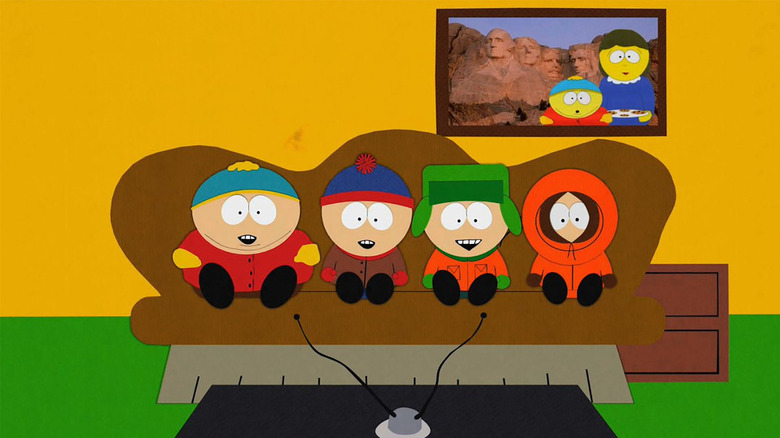 Cartman, Stan, Kyle and Kenny