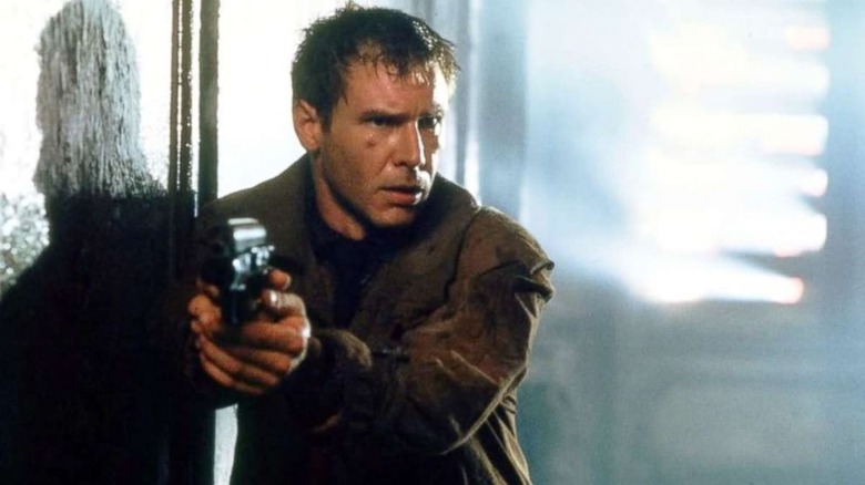 Rick Deckard with gun