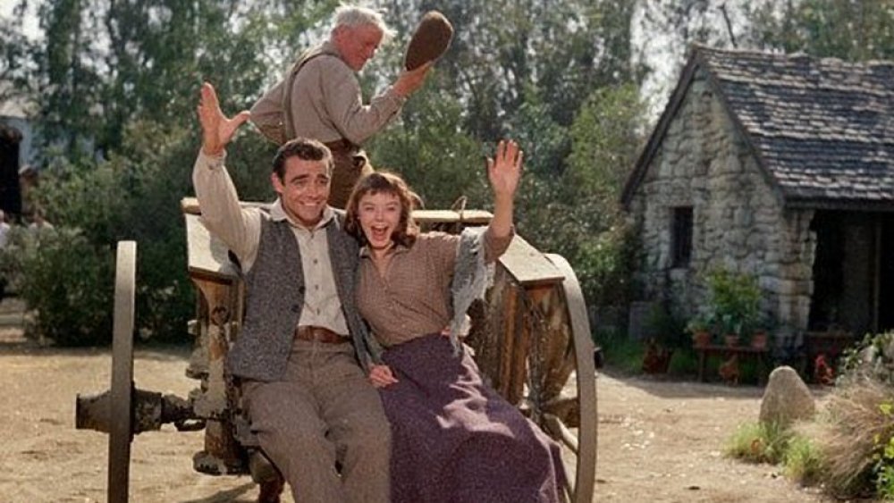 Janet Munro as Katie O'Gill and Sean Connery as Michael McBride in Darby O'Gill and the Little People