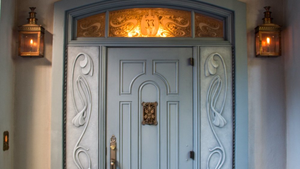 The front door of Club 33