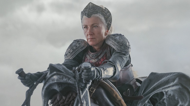 Rhaenys atop Meleys